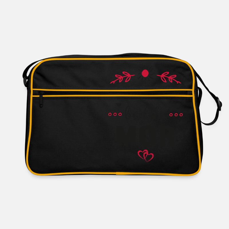 Die beste Mutter der Welt sagt Spaß-Zitat-Geschenk-Hemd Retro Tasche