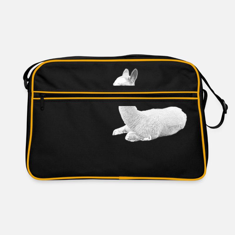 Kleines Alpaka Retro Tasche