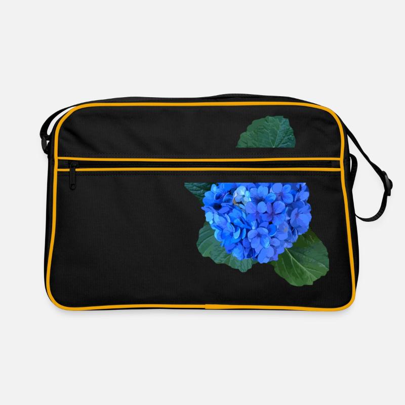 Hydrangea blue from the Azores Retro Bag