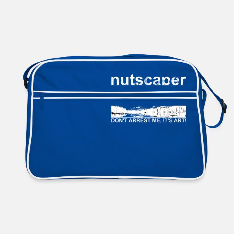 Nutscaper - Don't Arrest Me, Its Art - nutscaping Retro Tasche