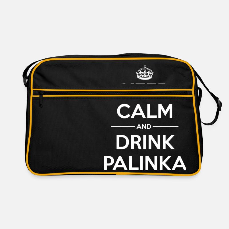 Drinks Keep calm Palinka Retro Tasche