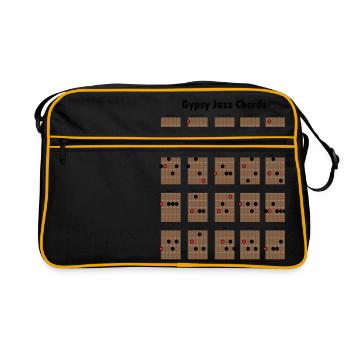 Manouche Jazz Chords - Retro Bag - black/gold - Front