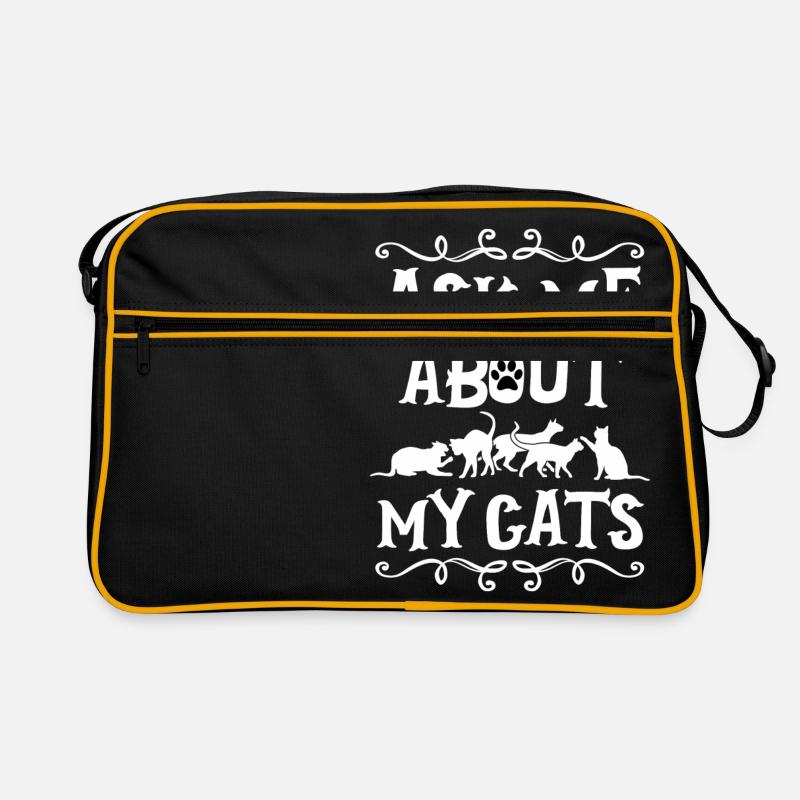 Moi au sujet Mes chats Sac Retro