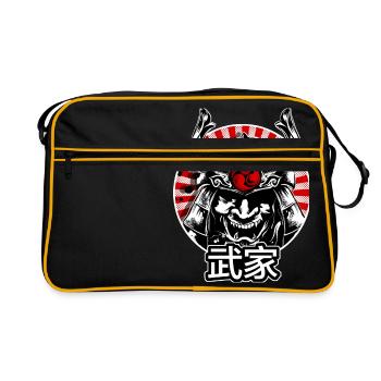 Martial Arts - Retro Tasche - Schwarz/Gold - Vorne