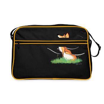 Relax - Retro Bag - black/gold - Front