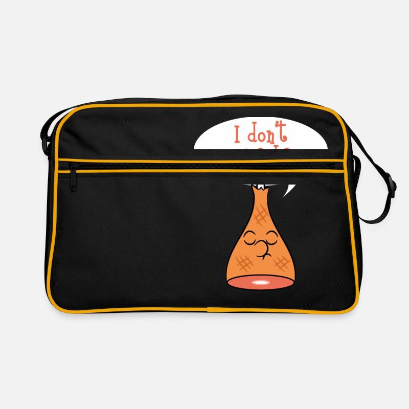 "Ich gebe nicht einen Schinken" TStück Entwurf. Retro Tasche
