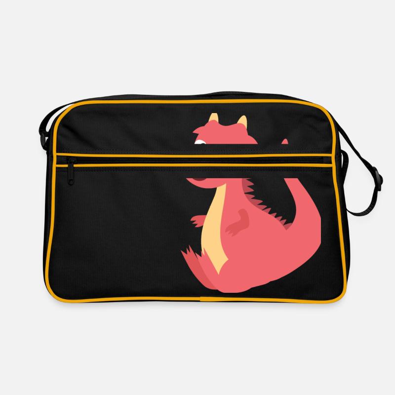 Drache Retro Tasche