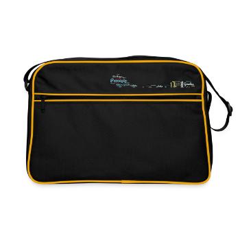Ponta Delgada São Miguel Açores - Sac Retro - noir/or - Devant