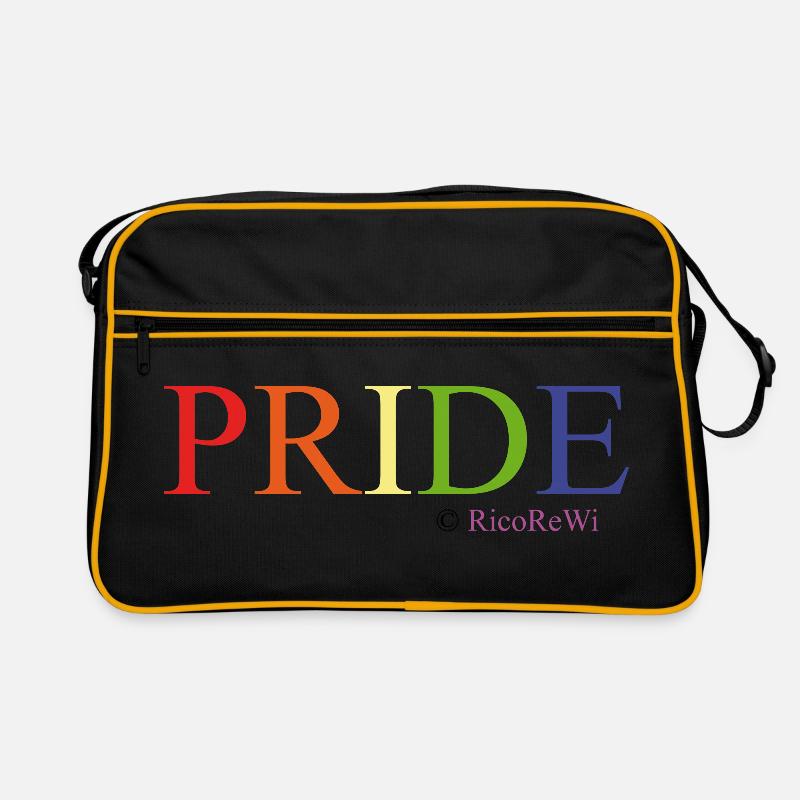PrideSchriftzug Design_2024 Retro Tasche