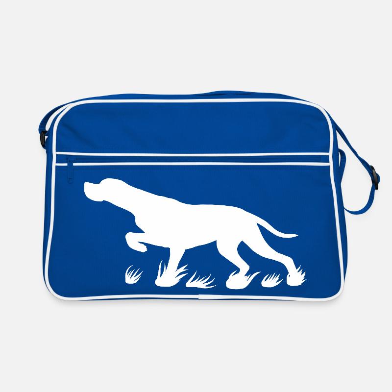 Pointer protruding (white) Retro Bag