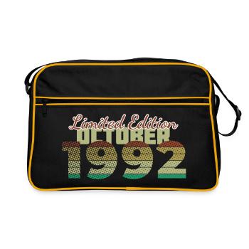 33rd Birthday Limited Edition (SCR) 10/1992 - Retro Bag - black/gold - Front