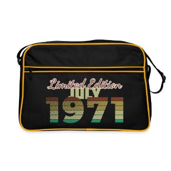 55th Birthday Limited Edition (SCR) 07/1971 - Retro Bag - black/gold - Front