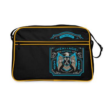 American Motors Design - Retro Bag - black/gold - Front