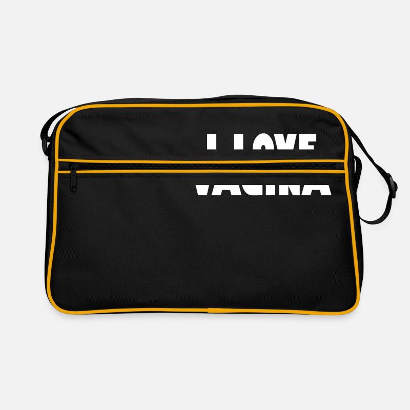 J'aime le vagin Sac Retro