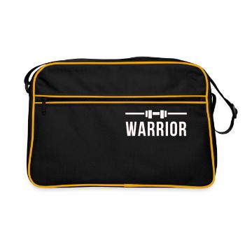 Entraînement Warrior Fitness Sport - Sac Retro - noir/or - Devant
