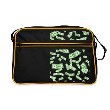 Money Rain - Sac Retro - noir/or - Devant