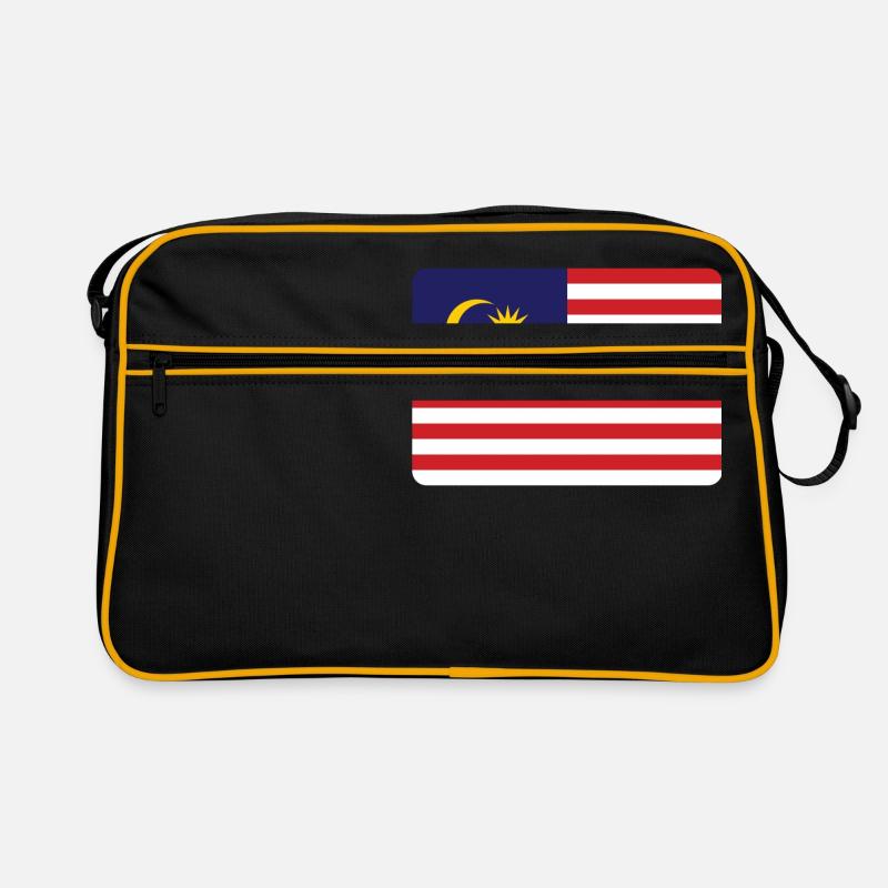 DRAPEAU DE LA MALAISIE Sac Retro