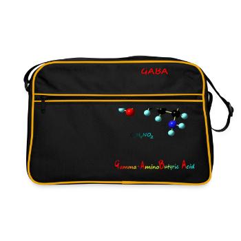 GABA - Rosie Aldrich - Retro Tasche - Schwarz/Gold - Vorne