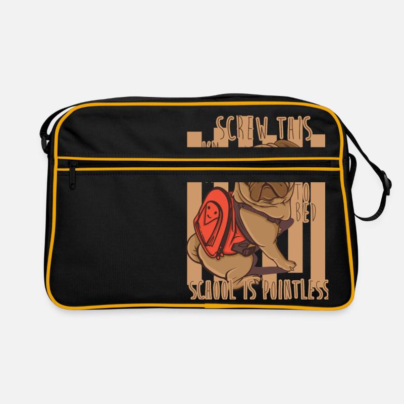 Schrauben Sie diese Retro Tasche