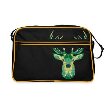 cerf - Sac Retro - noir/or - Devant