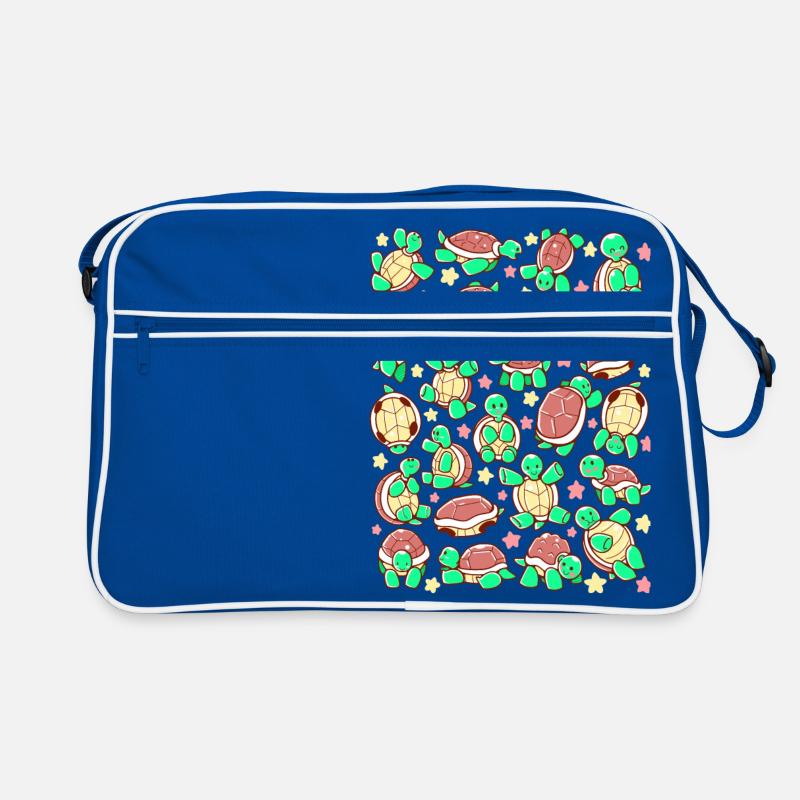 Adorable All over Turtle Tortoise Pattern Retro Bag