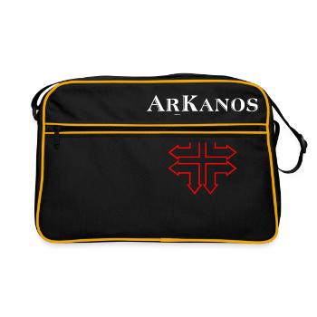 Arkanos Preludio - Retro Bag - black/gold - Front