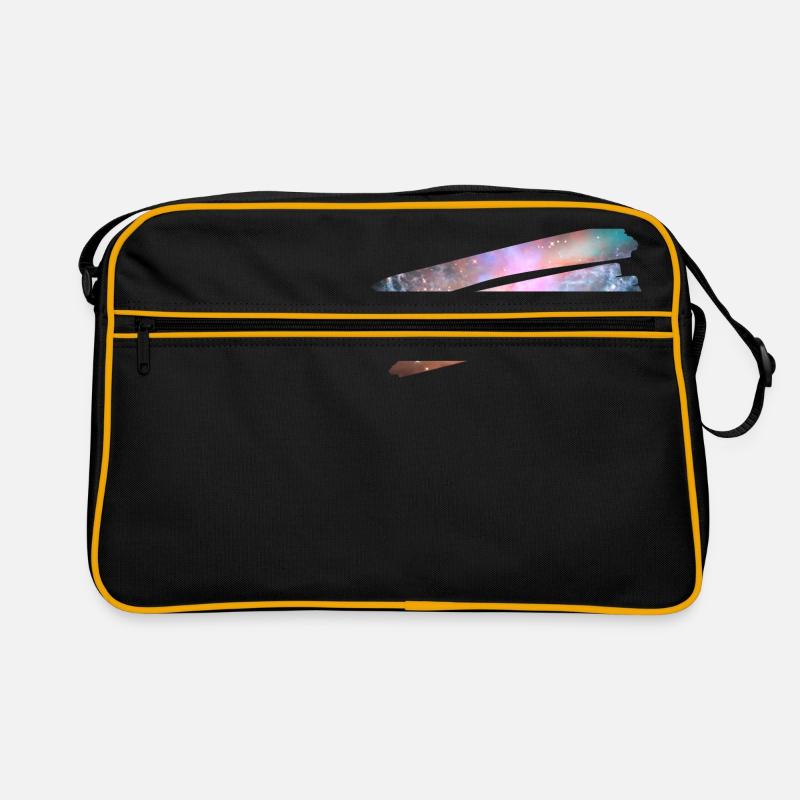 Peinture cosmique Sac Retro
