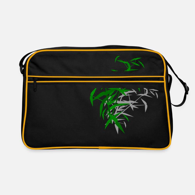 Bamboo with shadow Retro Bag