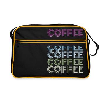 coffee coffee - Retro Bag - black/gold - Front