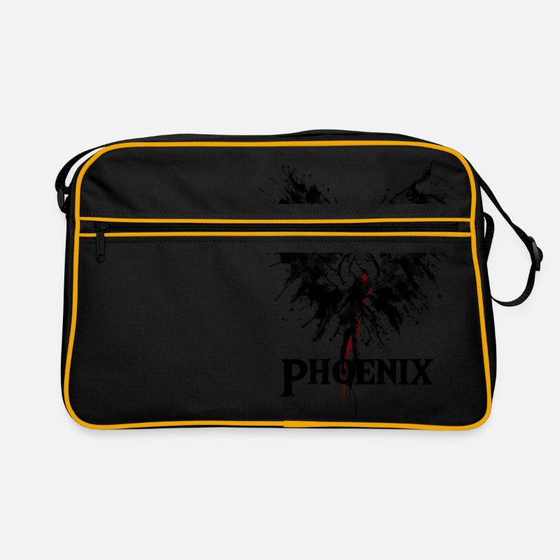 Phoenix du dessin cendres idée cadeau Sac Retro