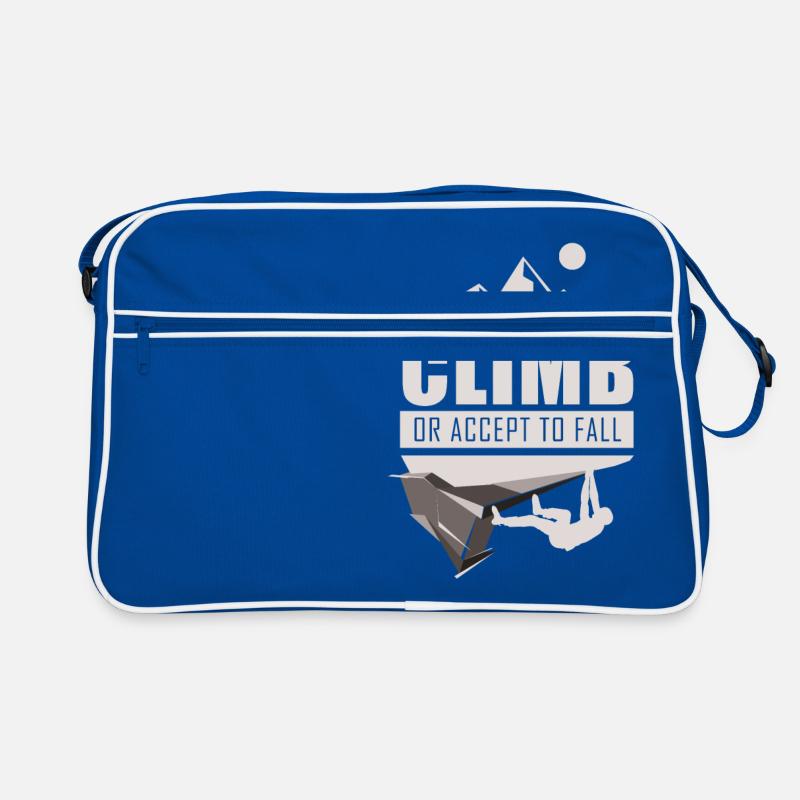 Climb Klettern Bouldern Retro Tasche