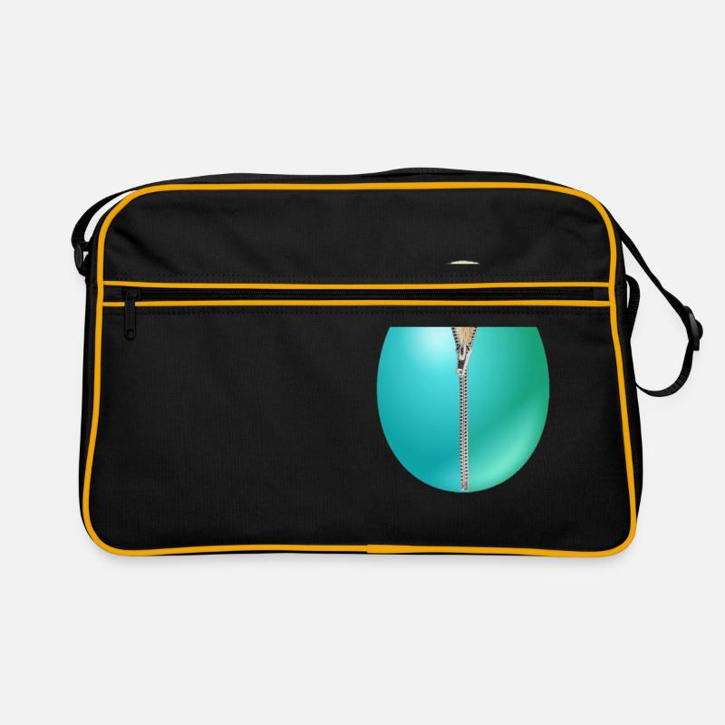 Chick zipper Easter egg gift Retro Bag
