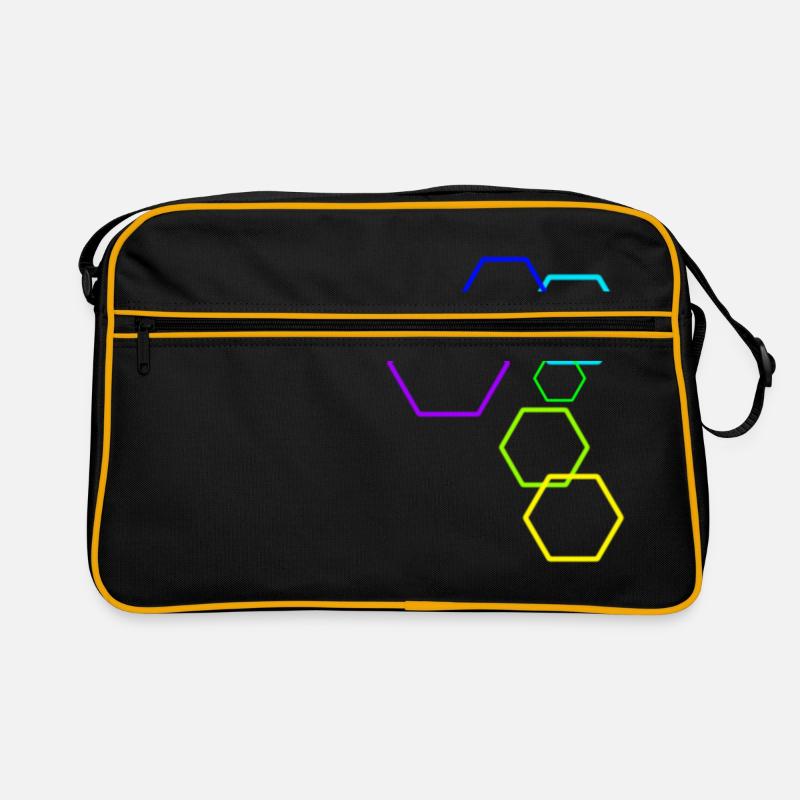 La construction [Hexagon] Sac Retro