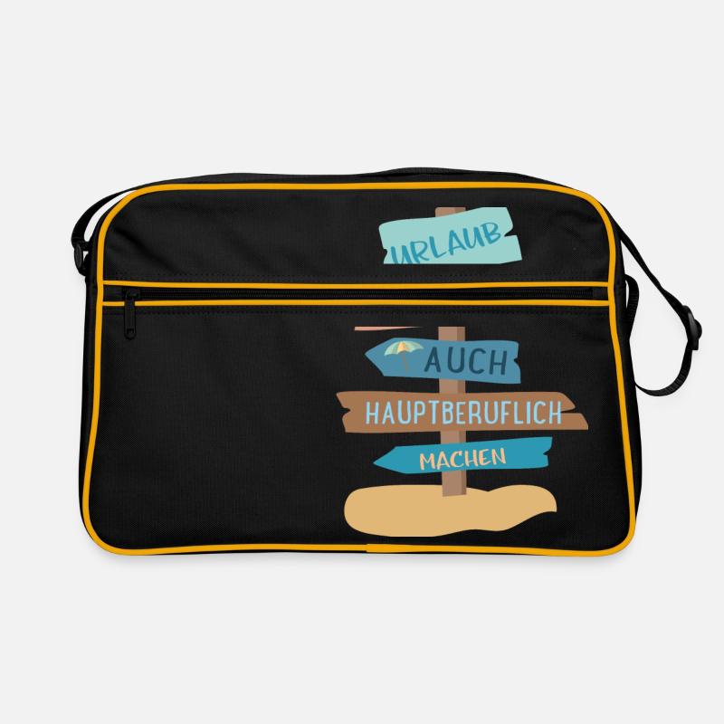 Urlaub Retro Tasche