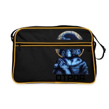Otpor graffiti - Sac Retro - noir/or - Devant