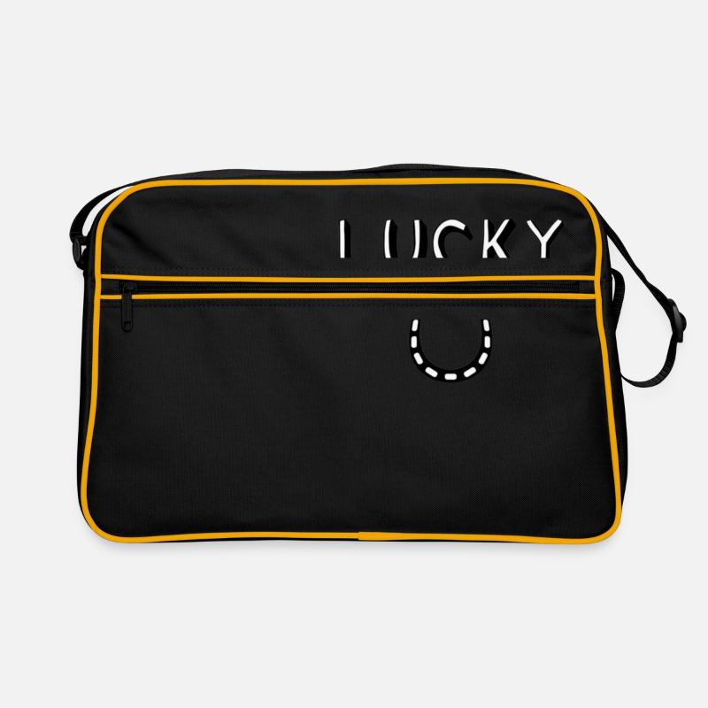 glücklich Retro Tasche