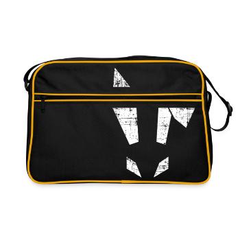 Cool Girls & Guys Easter Bunny Party Design - Retro Bag - black/gold - Front