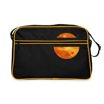 Vénus, planète de l'année 2018 - Sac Retro - noir/or - Devant