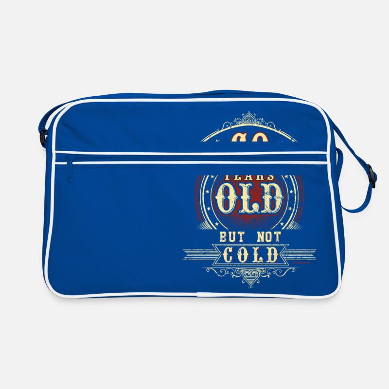 Geburtstag 60 old but not cold RAHMENLOS® Retro Tasche