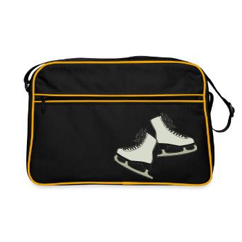 patin - Sac Retro - noir/or - Devant