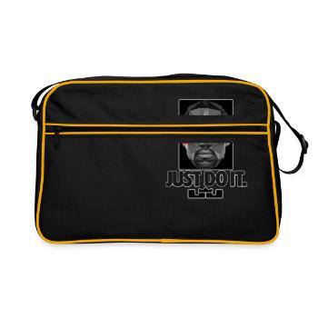 Design by Lebron James swag - Retro Bag - black/gold - Front
