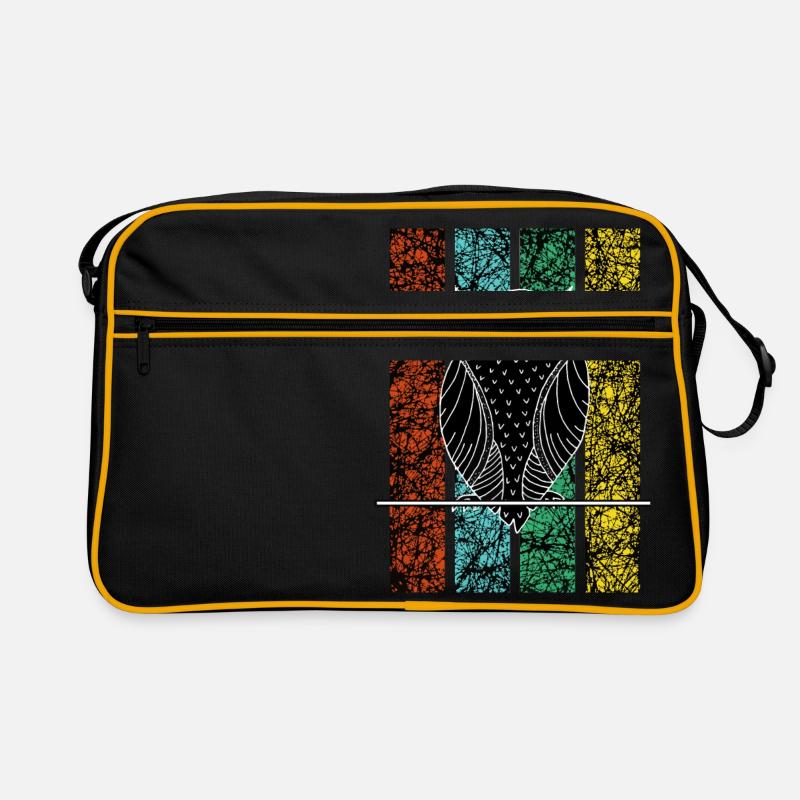 Owl wise head Retro Bag