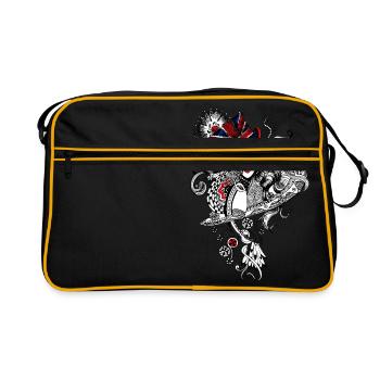 Beauty & The Union Jack - Retro Bag - black/gold - Front