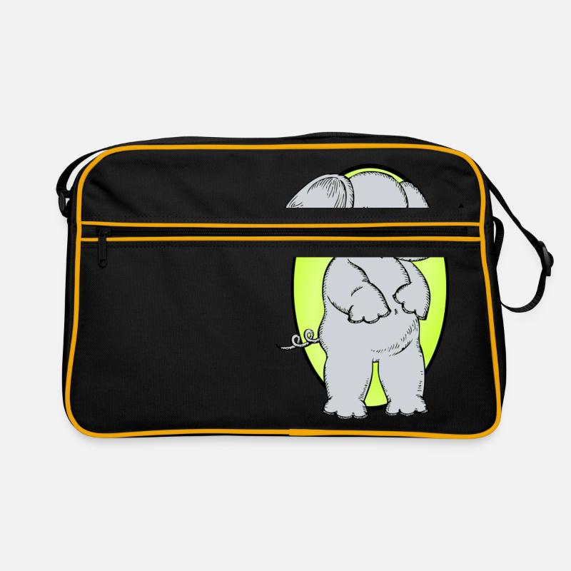 Elephant Elephant Circus Retro Bag