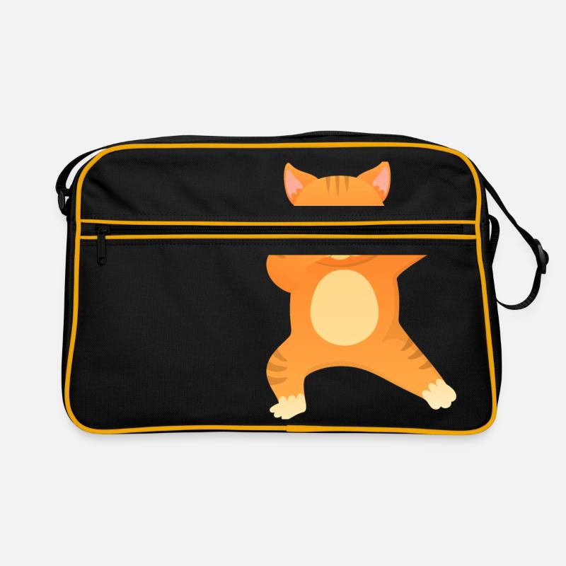 Cat With Sunglasses Dab Dance - Cool Gift Sac Retro