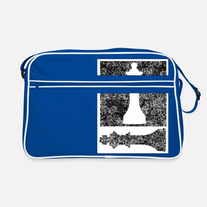 Checkmate Queen King Retro Bag