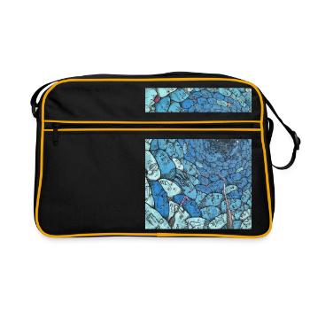 tunnel _heads - Retro Bag - black/gold - Front