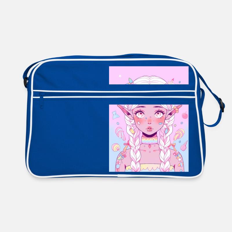 Anime Mädchen Geschenk Retro Tasche