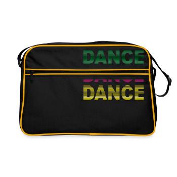 Dance - Retro Bag - black/gold - Front