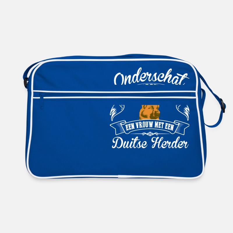 Duitse Herder Retro Tasche